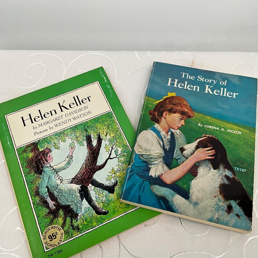 Helen Keller Book Set By Margaret Davidson & Lorena A. Hickok Scholastic Paperba